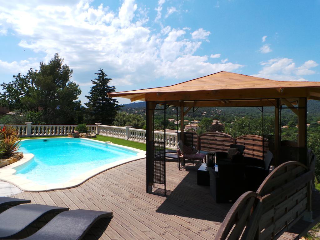 Appartement Vue Montagne Garéoult Kültér fotó
